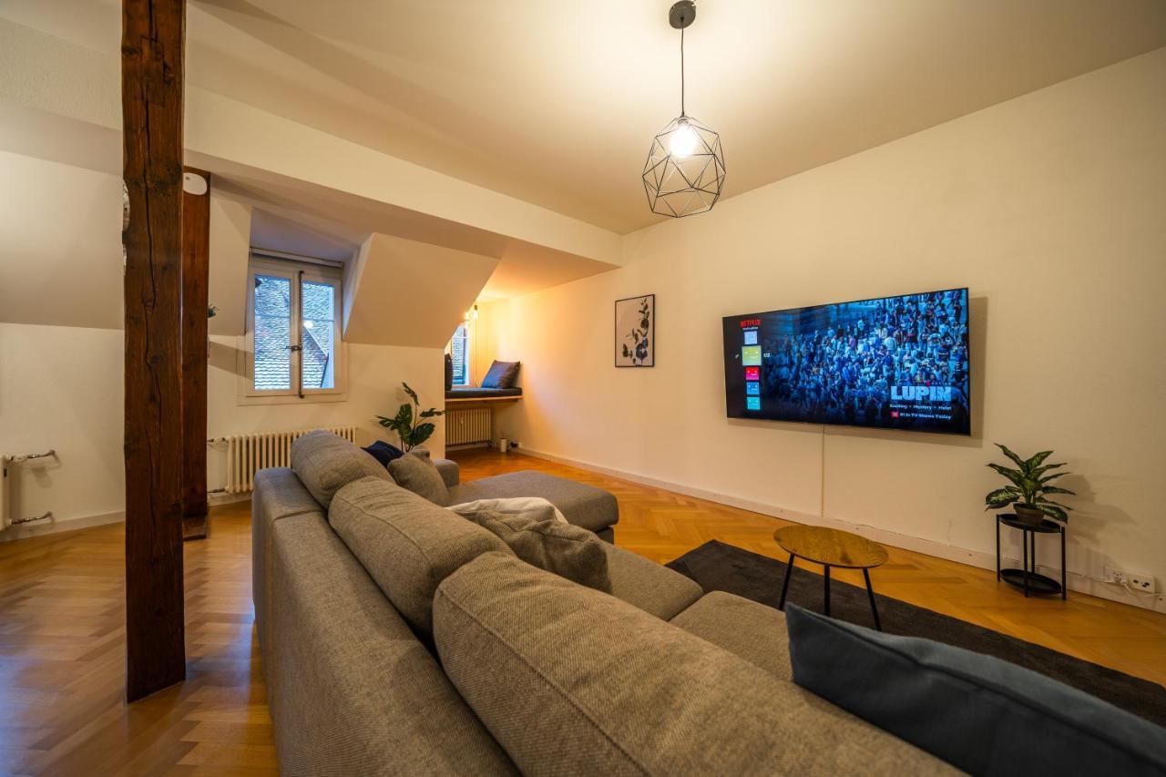 Old Town Apt In The Heart Of Thun With Garden 外观 照片